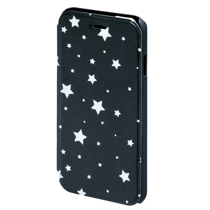 HAMA Mobil Wallet DesignLine iPhone 6/7/8/SE Star Glow Black i gruppen SMARTPHONES & TABLETS / Mobil Beskyttelse / Apple / iPhone 6/6S hos TP E-commerce Nordic AB (C15485)