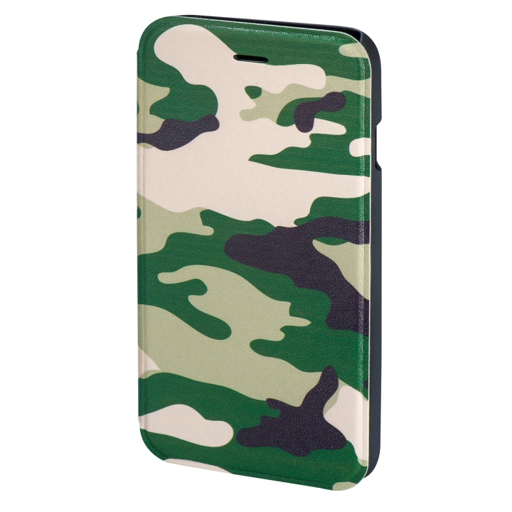 HAMA Mobil Wallet DesignLine iPhone 6/7/8/SE Camo Green i gruppen SMARTPHONES & TABLETS / Mobil Beskyttelse / Apple / iPhone 6/6S hos TP E-commerce Nordic AB (C15493)