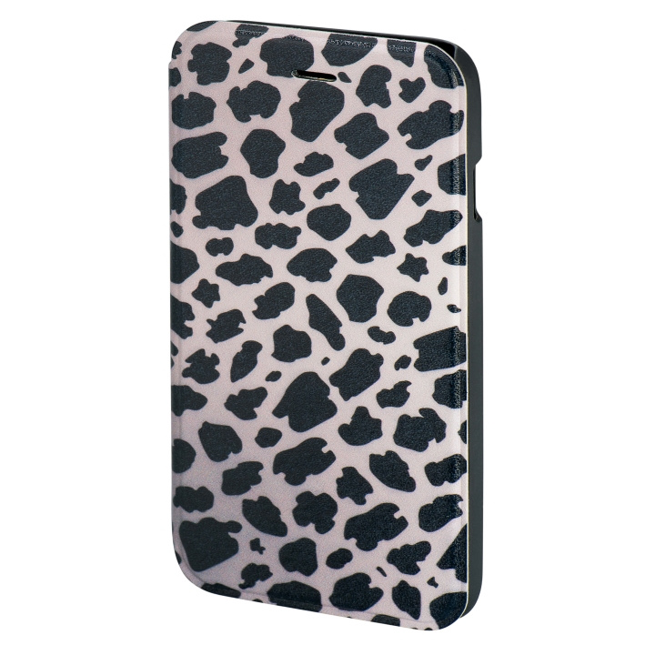 HAMA Mobil Wallet DesignLine iPhone 6/6S Leopard Grå i gruppen SMARTPHONES & TABLETS / Mobil Beskyttelse / Apple / iPhone 6/6S hos TP E-commerce Nordic AB (C15495)