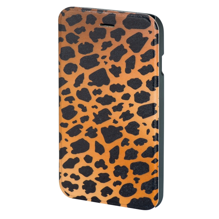 HAMA Mobil Wallet DesignLine iPhone 6/6S Leopard Brun i gruppen SMARTPHONES & TABLETS / Mobil Beskyttelse / Apple / iPhone 6/6S hos TP E-commerce Nordic AB (C15496)