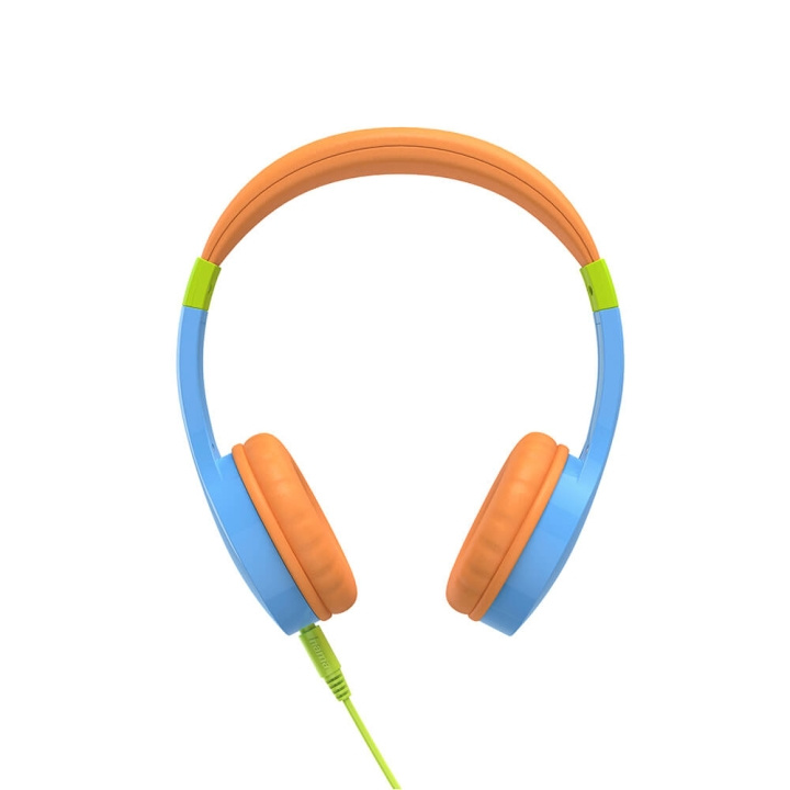 Hama Headphone Teens Guard On-Ear Wired 85dB Blue i gruppen HJEMMEELEKTRONIK / Lyd & billede / Hovedtelefoner & Tilbehør / Hovedtelefoner hos TP E-commerce Nordic AB (C15522)