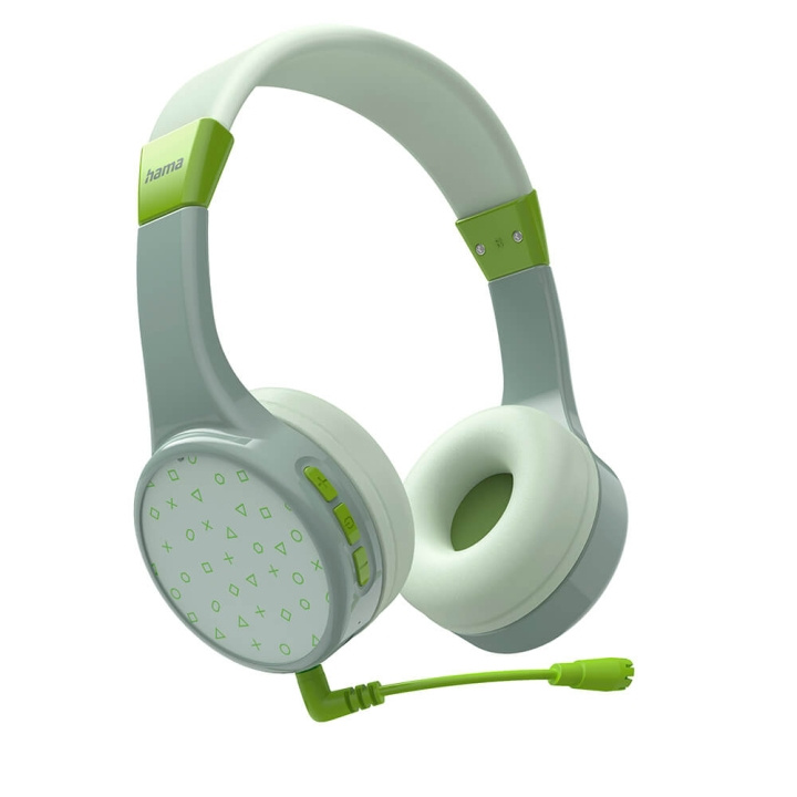 Hama Headphone Teens Guard On-Ear Wireless 85dB Green i gruppen HJEMMEELEKTRONIK / Lyd & billede / Hovedtelefoner & Tilbehør / Hovedtelefoner hos TP E-commerce Nordic AB (C15525)
