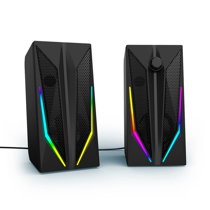 Urage Gaming Speakers BLAST-R 200 2.0 i gruppen COMPUTERTILBEHØR / Computer Tilbehør / Højttalere hos TP E-commerce Nordic AB (C15530)
