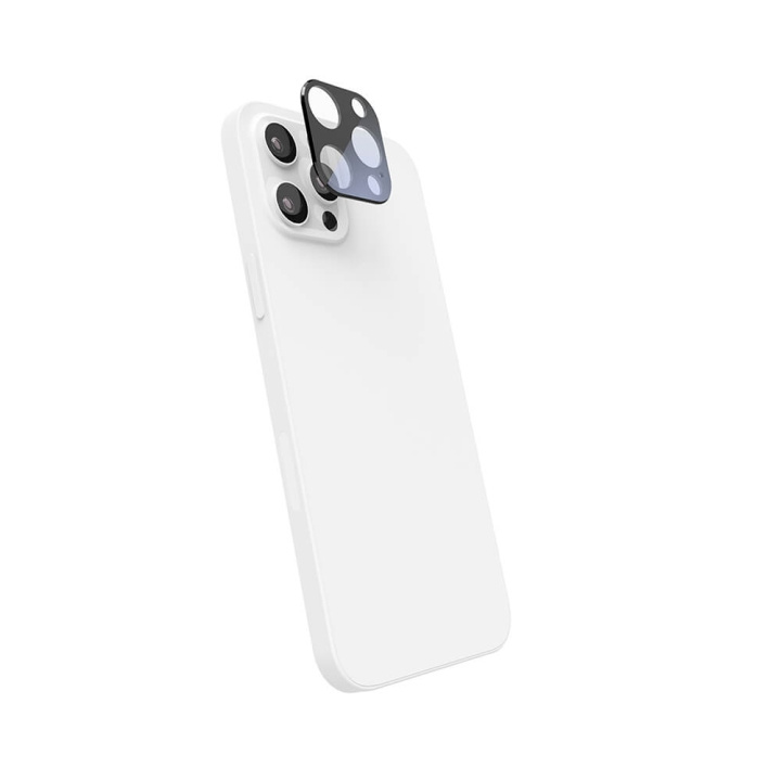 Hama Camera Protective Glass iPhone 12 Pro Max Black i gruppen SMARTPHONES & TABLETS / Mobil Beskyttelse / Apple / iPhone 12 Pro / Skærmbeskyttelse hos TP E-commerce Nordic AB (C15538)