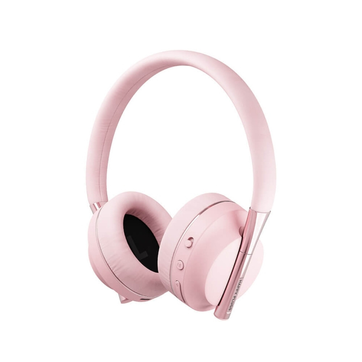 HAPPY PLUGS Play Høretelefoner Over-Ear 85dB Trådløse Rosa/Guld i gruppen HJEMMEELEKTRONIK / Lyd & billede / Hovedtelefoner & Tilbehør / Hovedtelefoner hos TP E-commerce Nordic AB (C15586)