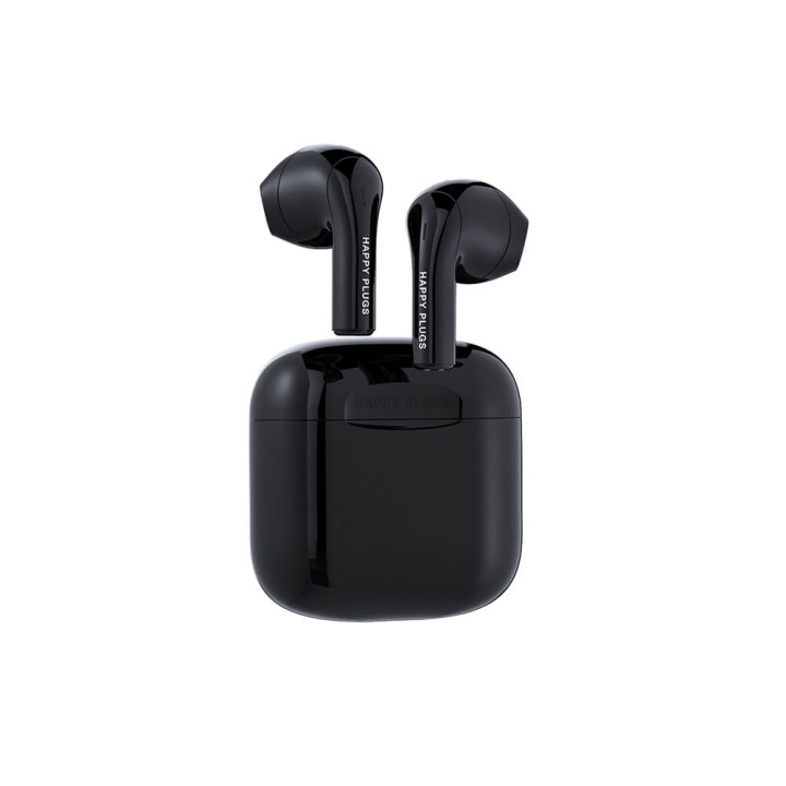 Happy Plugs Joy Hovedtelefoner In-Ear TWS Sort i gruppen HJEMMEELEKTRONIK / Lyd & billede / Hovedtelefoner & Tilbehør / Hovedtelefoner hos TP E-commerce Nordic AB (C15588)