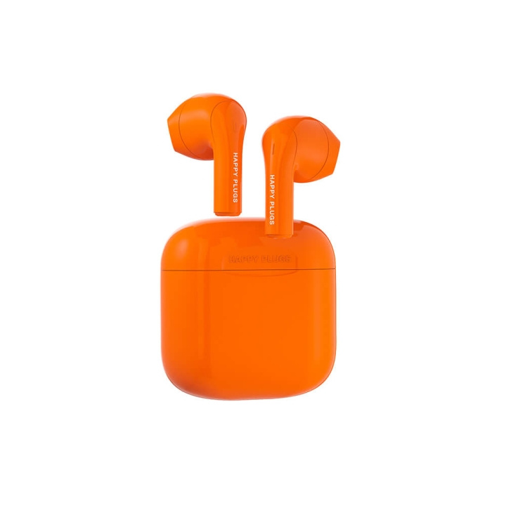 HAPPY PLUGS Joy Headphone In-Ear TWS Orange i gruppen HJEMMEELEKTRONIK / Lyd & billede / Hovedtelefoner & Tilbehør / Hovedtelefoner hos TP E-commerce Nordic AB (C15591)