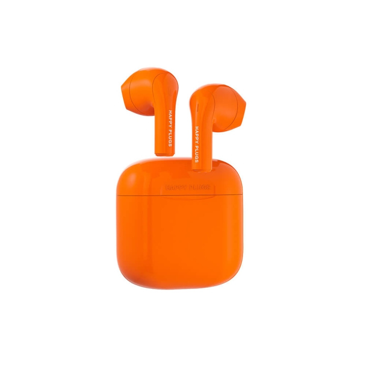 Happy Plugs Joy Hovedtelefoner In-Ear TWS Orange i gruppen HJEMMEELEKTRONIK / Lyd & billede / Hovedtelefoner & Tilbehør / Hovedtelefoner hos TP E-commerce Nordic AB (C15591)
