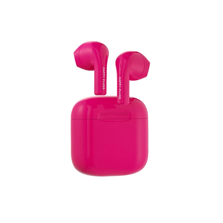 HAPPY PLUGS Joy Hovedtelefoner In-Ear TWS Cerise i gruppen HJEMMEELEKTRONIK / Lyd & billede / Hovedtelefoner & Tilbehør / Hovedtelefoner hos TP E-commerce Nordic AB (C15595)