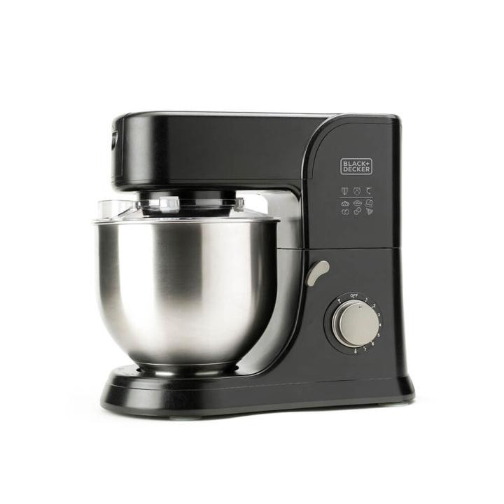 BLACK+DECKER Køkkenmaskine 1000W Sort i gruppen HJEM, HUS & HAVE / Husholdningsapparater / Foodprocessor og køkkenassistenter / Køkkenassistenter og tilbehør hos TP E-commerce Nordic AB (C15604)