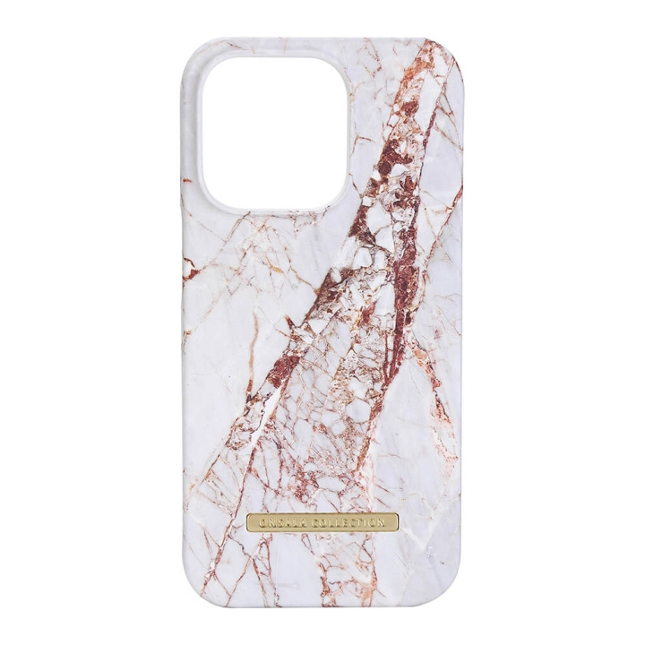 ONSALA Mobilcover iPhone 14 Pro White Rhino Marble i gruppen SMARTPHONES & TABLETS / Mobil Beskyttelse / Apple / iPhone 14 hos TP E-commerce Nordic AB (C15660)