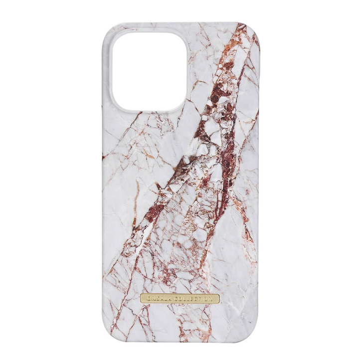ONSALA Wallet iPhone 14 Pro Max White Rhino Marble i gruppen SMARTPHONES & TABLETS / Mobil Beskyttelse / Apple / iPhone 14 hos TP E-commerce Nordic AB (C15661)