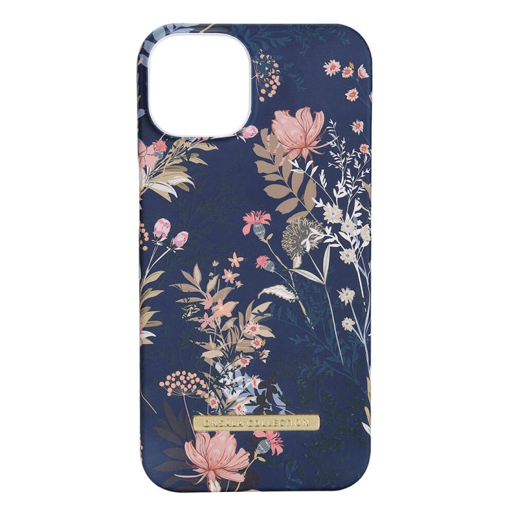 ONSALA Mobilcover Dark Flower - iPhone 13/14 i gruppen SMARTPHONES & TABLETS / Mobil Beskyttelse / Apple / iPhone 14 hos TP E-commerce Nordic AB (C15662)