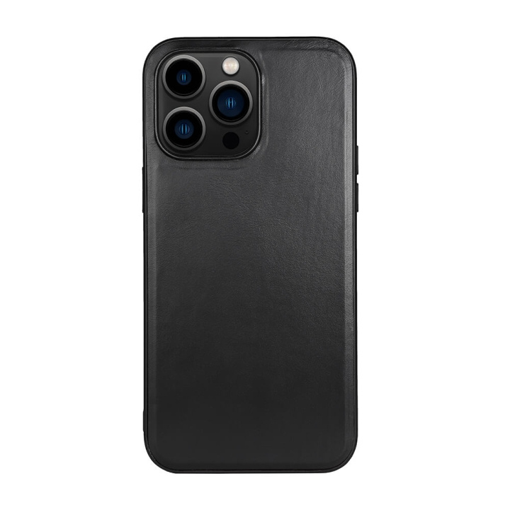 Buffalo Cover Læder MagSeries Sort - iPhone 14 Pro Max i gruppen SMARTPHONES & TABLETS / Mobil Beskyttelse / Apple / iPhone 14 hos TP E-commerce Nordic AB (C15700)