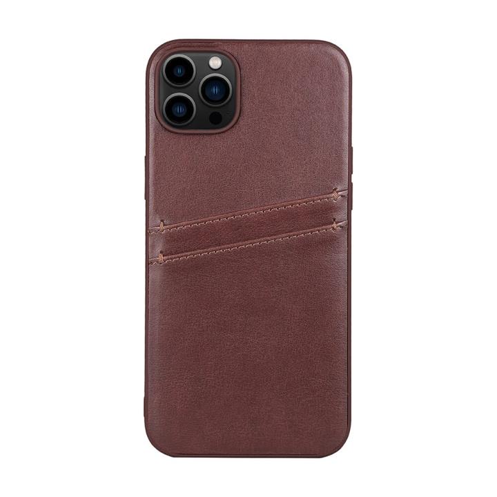 Buffalo Cover PU Brun - iPhone 14 Plus i gruppen SMARTPHONES & TABLETS / Mobil Beskyttelse / Apple / iPhone 14 hos TP E-commerce Nordic AB (C15706)