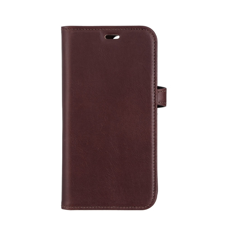 Buffalo 2in1 Wallet Leather 3 card iPhone 13/14/15 Brown i gruppen SMARTPHONES & TABLETS / Mobil Beskyttelse / Apple / iPhone 14 hos TP E-commerce Nordic AB (C15713)