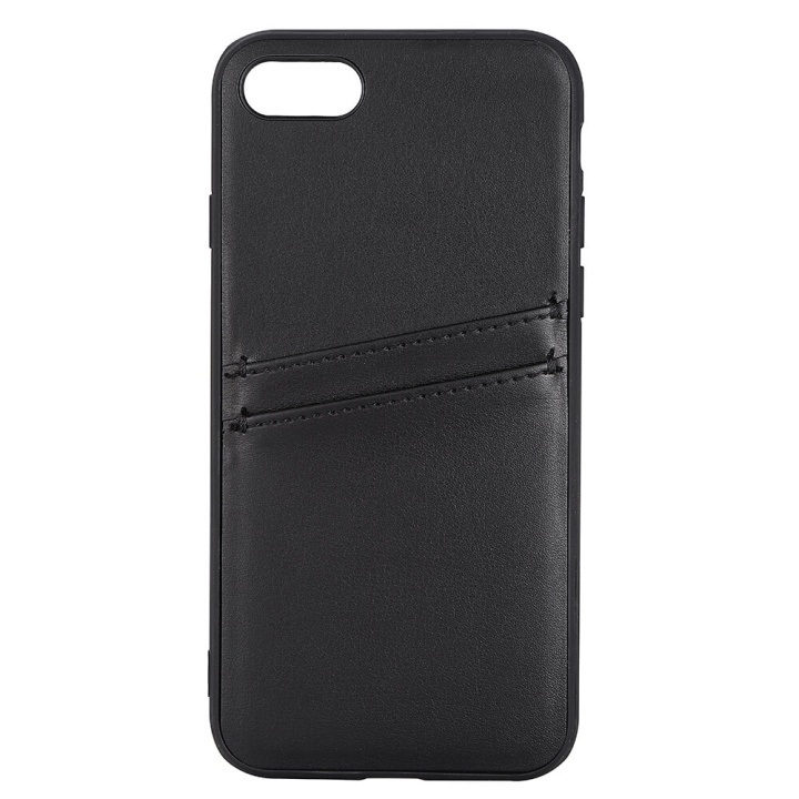 Buffalo Mobil Cover PU Sort - iPhone 7/8/SE i gruppen SMARTPHONES & TABLETS / Mobil Beskyttelse / Apple / iPhone 8 / Cover hos TP E-commerce Nordic AB (C15718)