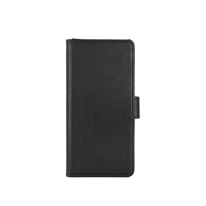 Gear Mobile Wallet Black Motorola Moto E22i 4G/E22 4G i gruppen SMARTPHONES & TABLETS / Mobil Beskyttelse / Motorola hos TP E-commerce Nordic AB (C15756)