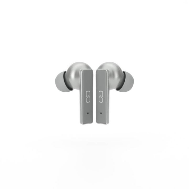 LEDWOOD Hovedtelefoner Titan TWS True Wireless In-Ear Sølv i gruppen HJEMMEELEKTRONIK / Lyd & billede / Hovedtelefoner & Tilbehør / Hovedtelefoner hos TP E-commerce Nordic AB (C15787)