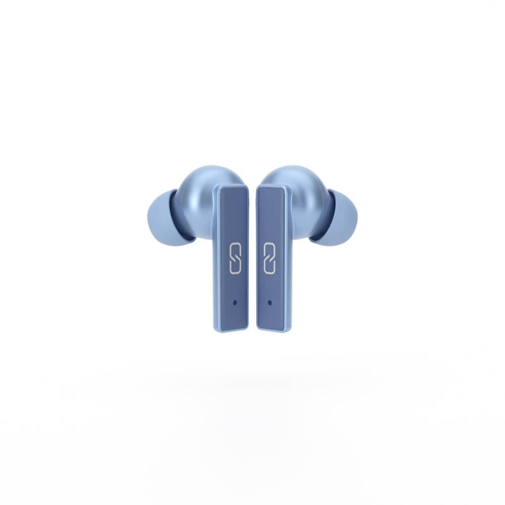 LEDWOOD Headphone Titan TWS True Wireless In-Ear Blue Mic i gruppen HJEMMEELEKTRONIK / Lyd & billede / Hovedtelefoner & Tilbehør / Hovedtelefoner hos TP E-commerce Nordic AB (C15789)