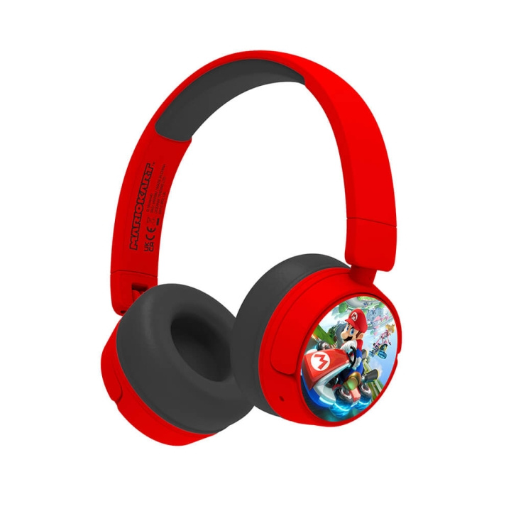 Super Mario Høretelefoner On-Ear Junior Trådløs 85dB/95dB Super Mario i gruppen HJEMMEELEKTRONIK / Lyd & billede / Hovedtelefoner & Tilbehør / Hovedtelefoner hos TP E-commerce Nordic AB (C15800)