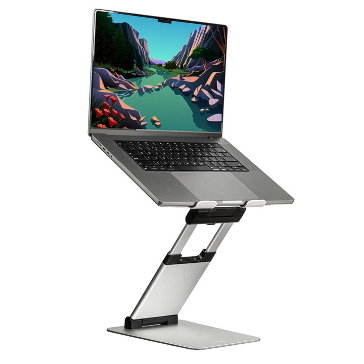 Desire2 Bærbar stativ Supreme Sit-Stand Aluminium i gruppen COMPUTERTILBEHØR / Bærbare computere og tilbehør / Stativ til laptop hos TP E-commerce Nordic AB (C15804)