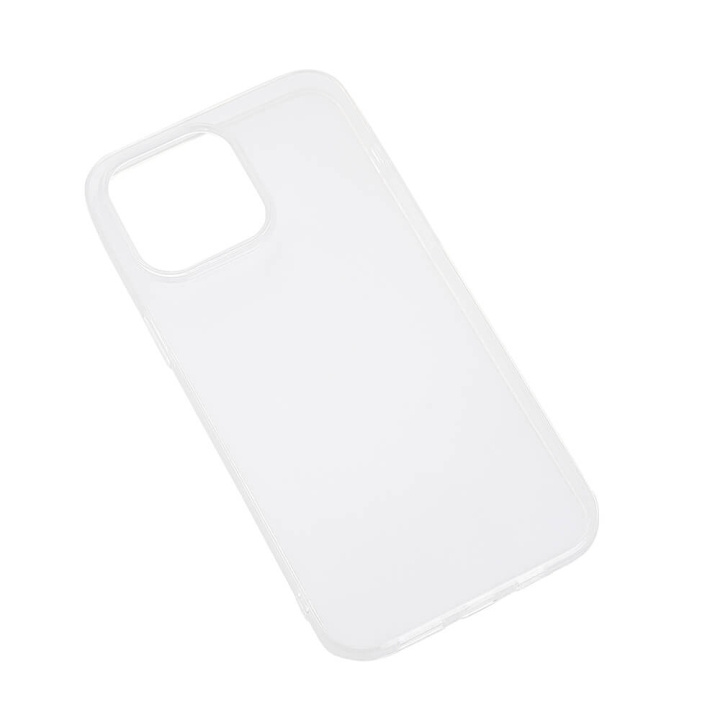 Gear Mobilcover TPU Transparent - iPhone 14 Pro Max i gruppen SMARTPHONES & TABLETS / Mobil Beskyttelse / Apple / iPhone 14 hos TP E-commerce Nordic AB (C15831)