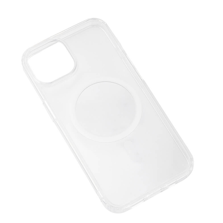 Gear Mobilcover TPE/PC MagSeries Transparent - iPhone 13/14 i gruppen SMARTPHONES & TABLETS / Mobil Beskyttelse / Apple / iPhone 14 hos TP E-commerce Nordic AB (C15832)