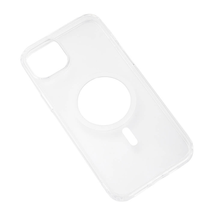 Gear Mobilcover TPE/PC MagSeries Transparent - iPhone 14 Plus i gruppen SMARTPHONES & TABLETS / Mobil Beskyttelse / Apple / iPhone 14 hos TP E-commerce Nordic AB (C15833)