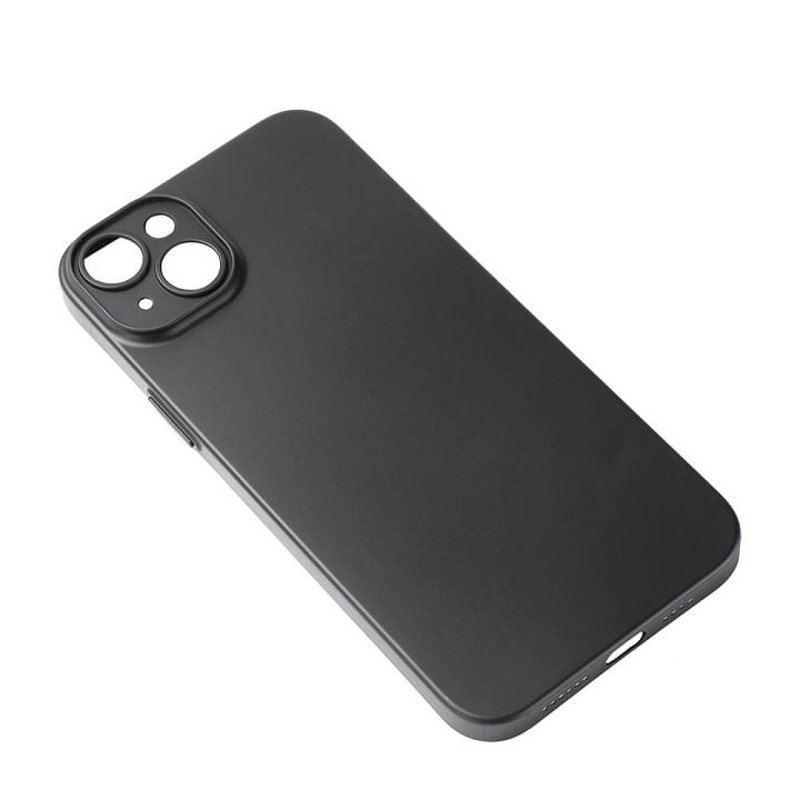 GEAR Mobilcover Ultraslim Sort - iPhone 14 Plus i gruppen SMARTPHONES & TABLETS / Mobil Beskyttelse / Apple / iPhone 14 hos TP E-commerce Nordic AB (C15837)