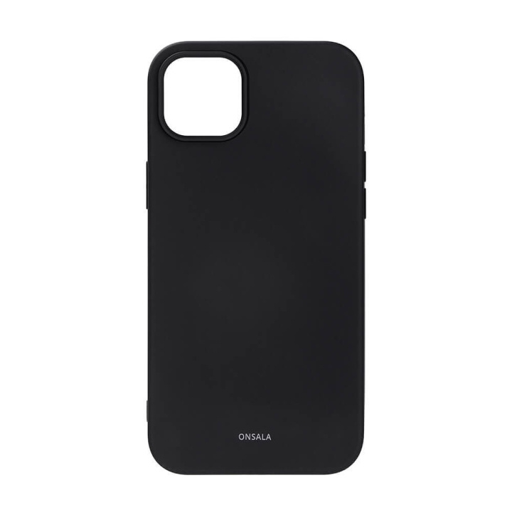 ONSALA Mobilcover Silikone Black - iPhone 14 Plus i gruppen SMARTPHONES & TABLETS / Mobil Beskyttelse / Apple / iPhone 14 hos TP E-commerce Nordic AB (C15846)