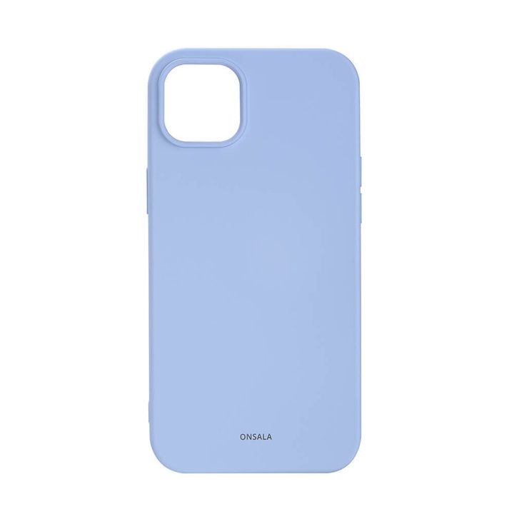 ONSALA Mobilcover Silikone Light Blue - iPhone 14 Plus i gruppen SMARTPHONES & TABLETS / Mobil Beskyttelse / Apple / iPhone 14 hos TP E-commerce Nordic AB (C15854)