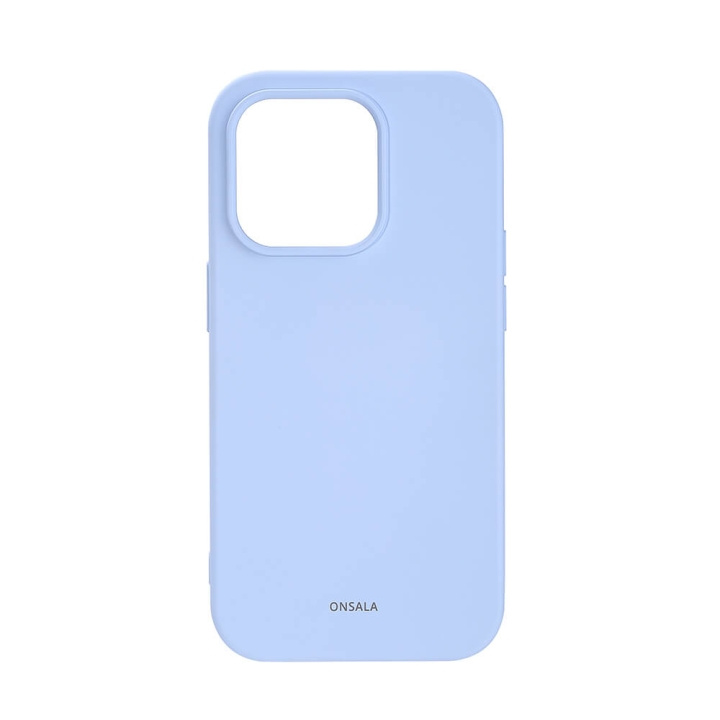 ONSALA Mobilcover Silikone Light Blue - iPhone 14 Pro i gruppen SMARTPHONES & TABLETS / Mobil Beskyttelse / Apple / iPhone 14 hos TP E-commerce Nordic AB (C15855)