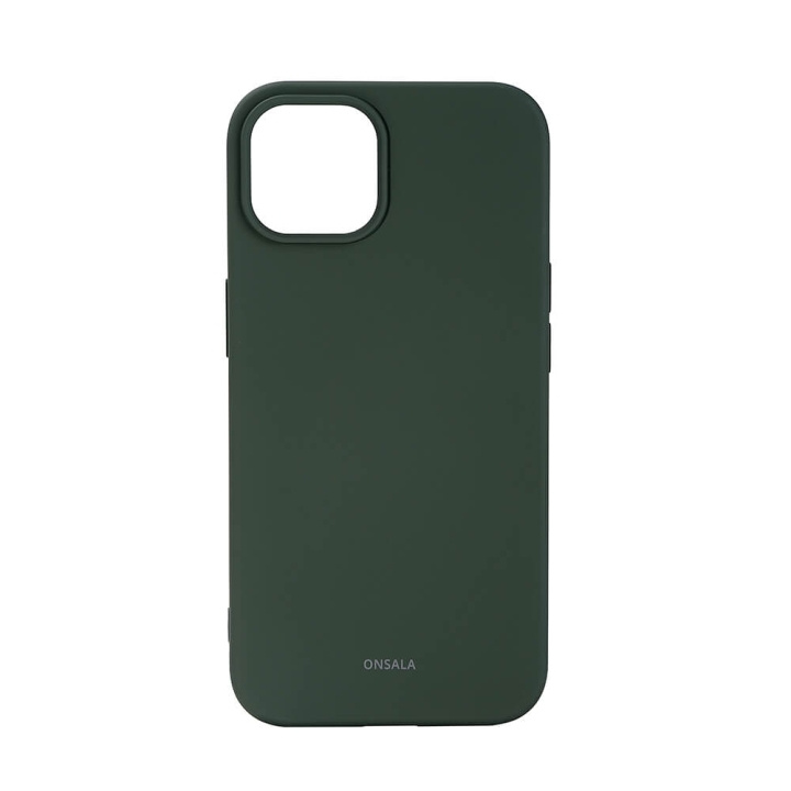 Onsala Mobilcover Silikone Olivengrøn - iPhone 13/14 i gruppen SMARTPHONES & TABLETS / Mobil Beskyttelse / Apple / iPhone 14 hos TP E-commerce Nordic AB (C15857)
