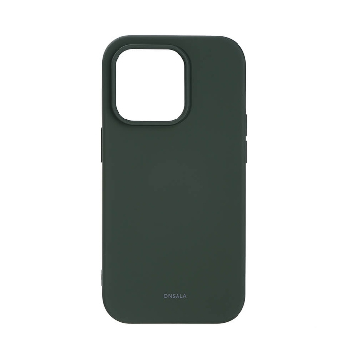 ONSALA Mobilcover Silikone Olive Green - iPhone 14 Pro i gruppen SMARTPHONES & TABLETS / Mobil Beskyttelse / Apple / iPhone 14 hos TP E-commerce Nordic AB (C15859)