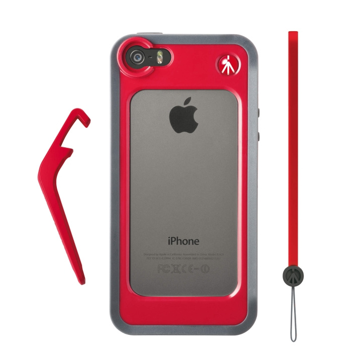 Manfrotto Cover iPhone 5/5s/SE KLYP Rød i gruppen SMARTPHONES & TABLETS / Mobil Beskyttelse / Apple / iPhone 5/5S/SE / Cover hos TP E-commerce Nordic AB (C15872)