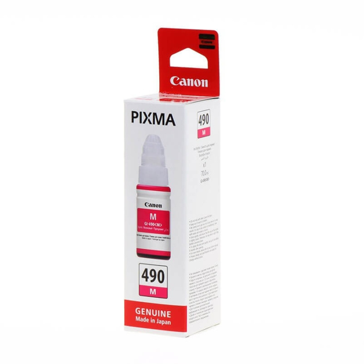 Canon Blæk 0665C001 GI-490 Magenta i gruppen COMPUTERTILBEHØR / Printere og tilbehør / Blæk og toner / Blækpatroner / Canon hos TP E-commerce Nordic AB (C15898)