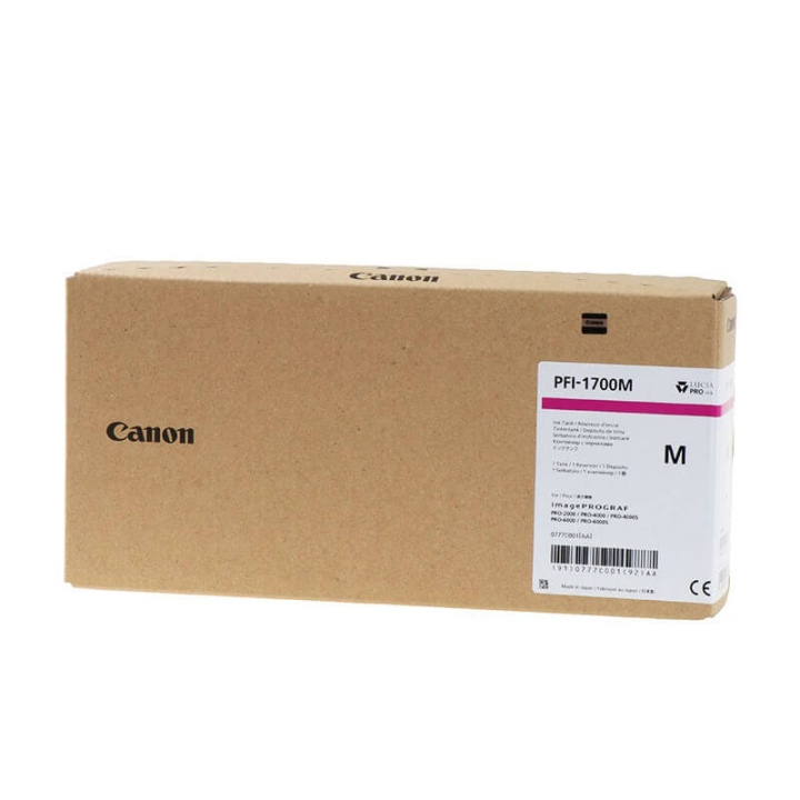 Canon Blæk 0777C001 PFI-1700 Magenta i gruppen COMPUTERTILBEHØR / Printere og tilbehør / Blæk og toner / Blækpatroner / Canon hos TP E-commerce Nordic AB (C15903)