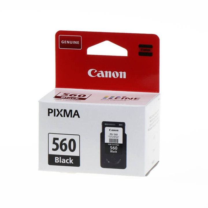 Canon Blæk 3713C001 PG-560 Sort i gruppen COMPUTERTILBEHØR / Printere og tilbehør / Blæk og toner / Blækpatroner / Canon hos TP E-commerce Nordic AB (C15935)