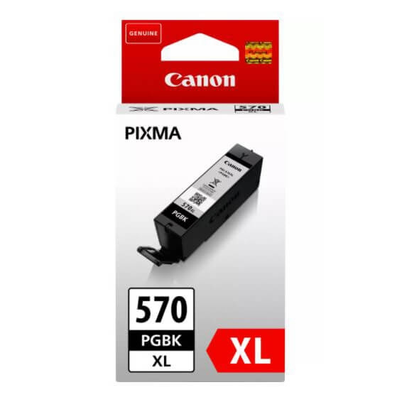 Canon Blæk PGBK/0318C001 PGI-570XL Pigment Sort i gruppen COMPUTERTILBEHØR / Printere og tilbehør / Blæk og toner / Blækpatroner / Canon hos TP E-commerce Nordic AB (C15947)