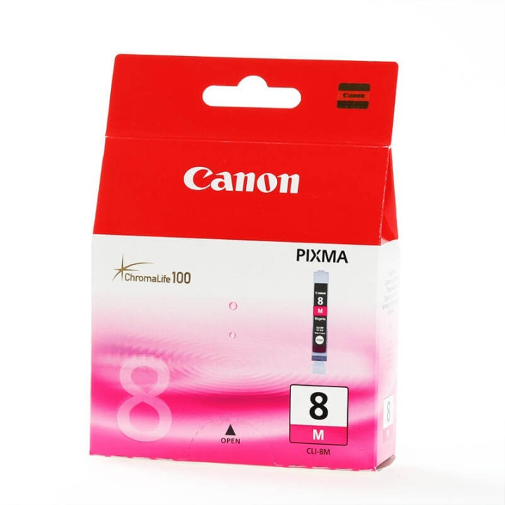 Canon Blæk 0622B001 CLI-8 Magenta i gruppen COMPUTERTILBEHØR / Printere og tilbehør / Blæk og toner / Blækpatroner / Canon hos TP E-commerce Nordic AB (C15970)