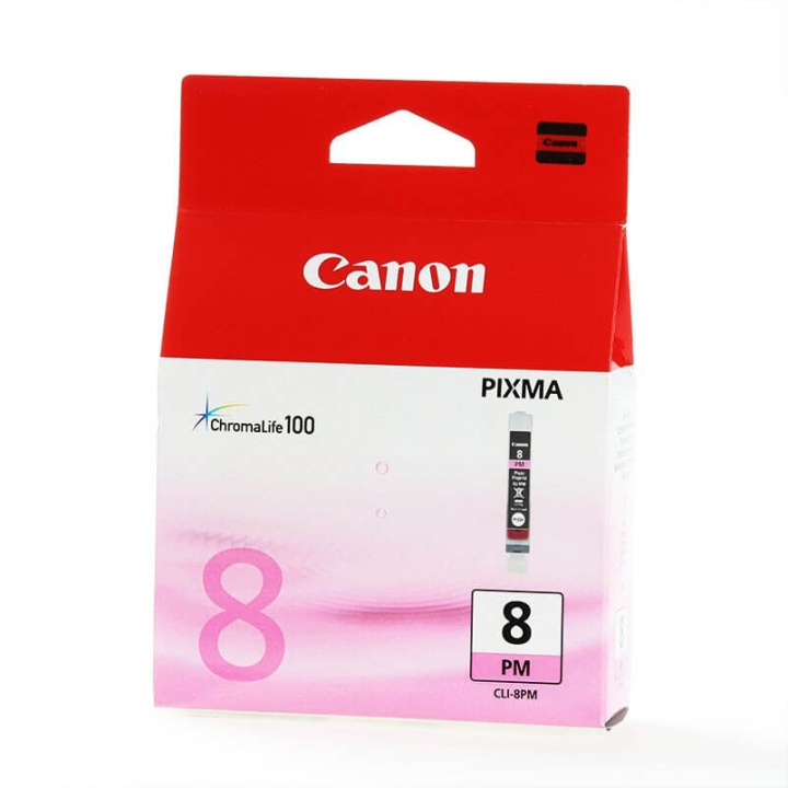 Canon Blæk 0625B001 CLI-8 Photo Magenta i gruppen COMPUTERTILBEHØR / Printere og tilbehør / Blæk og toner / Blækpatroner / Canon hos TP E-commerce Nordic AB (C15973)