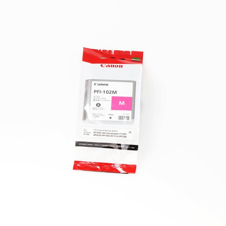 Canon Ink 0897B001 PFI-102 Magenta i gruppen COMPUTERTILBEHØR / Printere og tilbehør / Blæk og toner / Blækpatroner / Canon hos TP E-commerce Nordic AB (C15979)