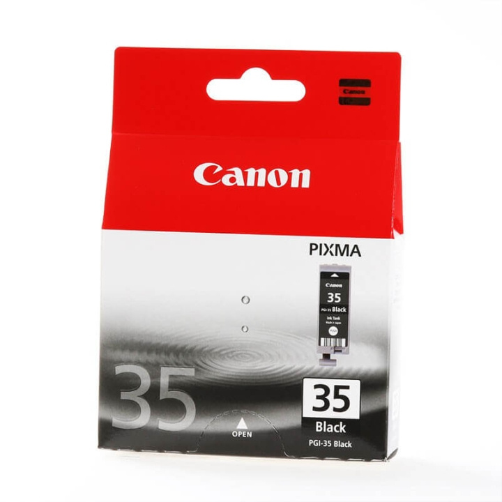 Canon Blæk 1509B001 PGI-35 Sort i gruppen COMPUTERTILBEHØR / Printere og tilbehør / Blæk og toner / Blækpatroner / Canon hos TP E-commerce Nordic AB (C15986)