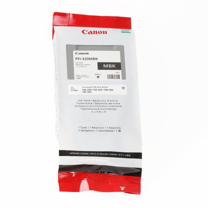 Canon Blæk 2889C001 PFI-320 Matsort i gruppen COMPUTERTILBEHØR / Printere og tilbehør / Blæk og toner / Blækpatroner / Canon hos TP E-commerce Nordic AB (C16029)