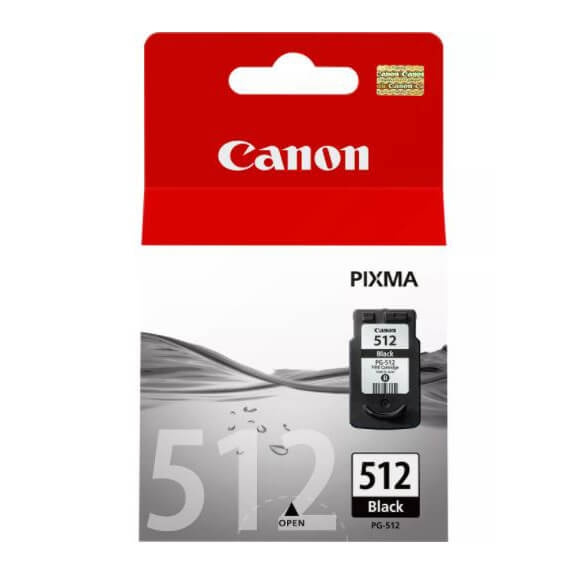 Canon Blæk 2969B001 PG-512 Sort i gruppen COMPUTERTILBEHØR / Printere og tilbehør / Blæk og toner / Blækpatroner / Canon hos TP E-commerce Nordic AB (C16042)