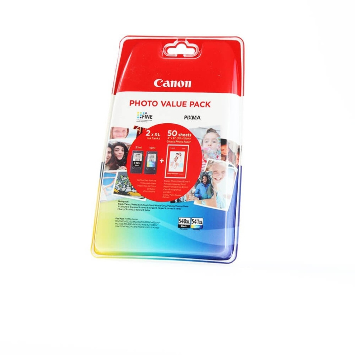 Canon Blæk + Fotopapir 5222B013 Sort i gruppen COMPUTERTILBEHØR / Printere og tilbehør / Blæk og toner / Blækpatroner / Canon hos TP E-commerce Nordic AB (C16070)