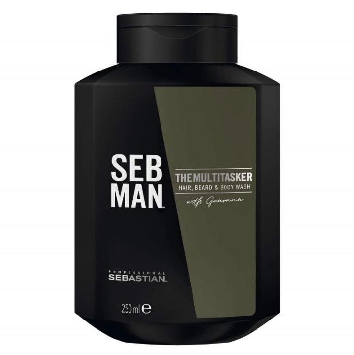 Sebastian SEB Man The Multitasker 3in1 Wash 250ml i gruppen SKØNHED & HELSE / Hår og styling / Hårpleje / Shampoo hos TP E-commerce Nordic AB (C16132)