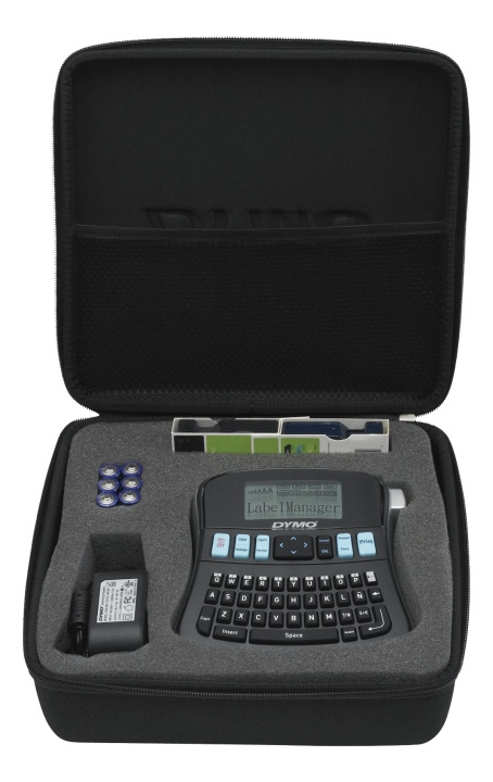 DYMO® LabelManager 210 labelmaker Kit Qwerty, Etikettsskrivare i gruppen COMPUTERTILBEHØR / Printere og tilbehør / Printere / Zebra & Label Printere hos TP E-commerce Nordic AB (C16173)