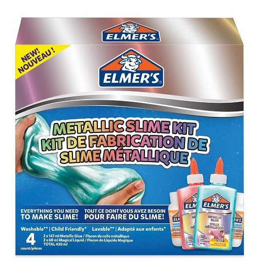 ELMER\'S METALLIC SLIME KIT i gruppen LEGETØJ, BØRN & BABY / Legetøj / Hobbyartikler hos TP E-commerce Nordic AB (C16175)